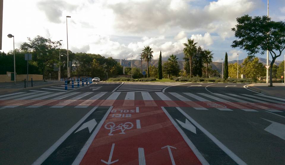 carril bici benidorm