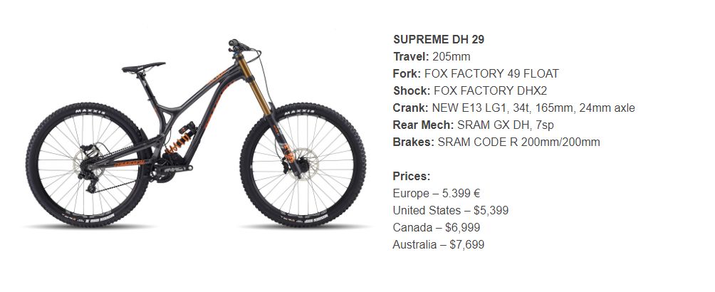 commencal supreme 29