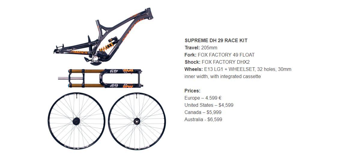 commencal supreme 29