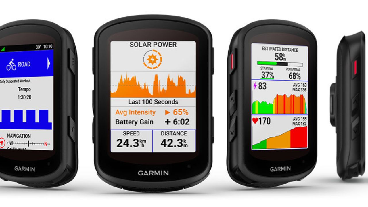 Garmin GPS 540 Solar y 840 Solar, los nuevos modelos GPS para ciclismo.