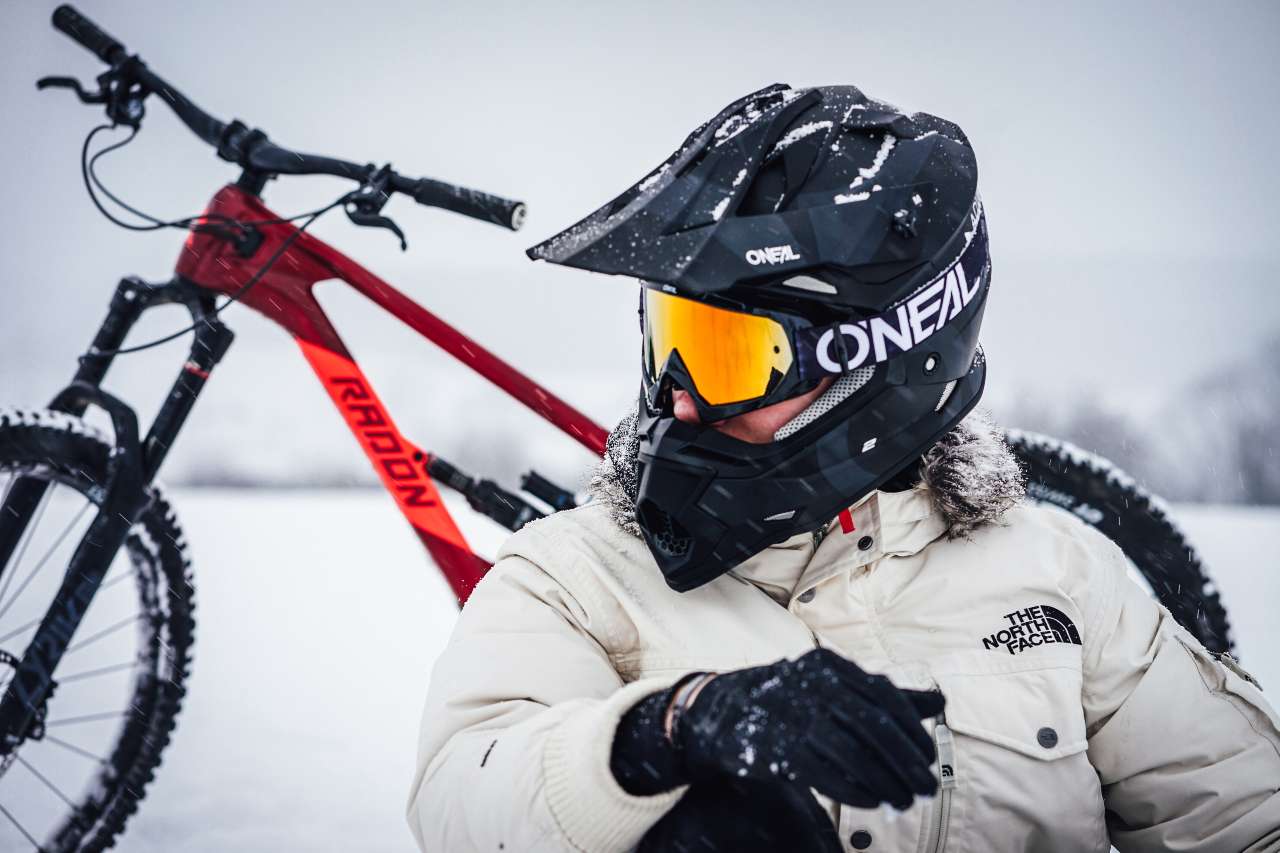 Cómo para salir con frio en bicicleta de montaña