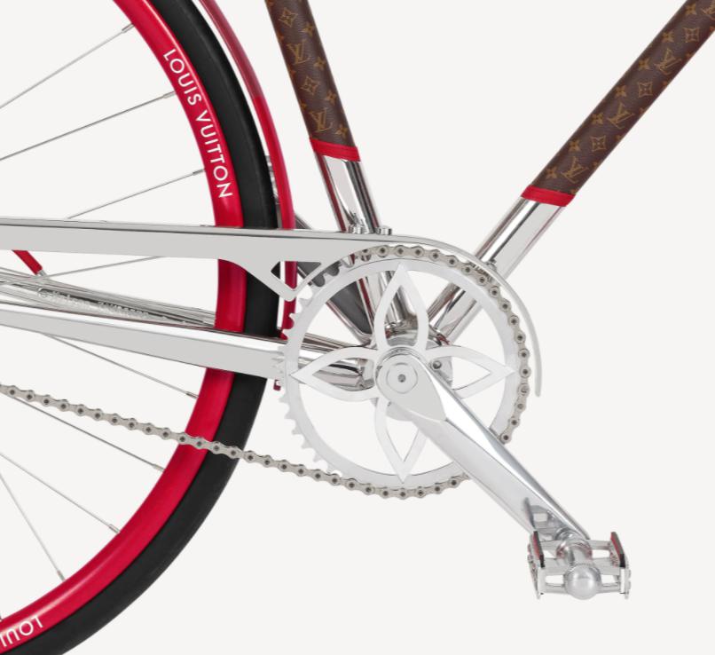 A closer look at the Maison Tamboite x Louis Vuitton Bike