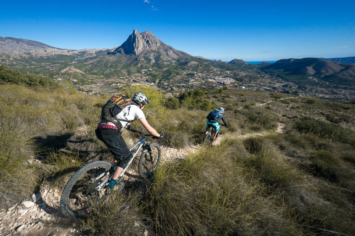 enduro mtb sendas benidorm