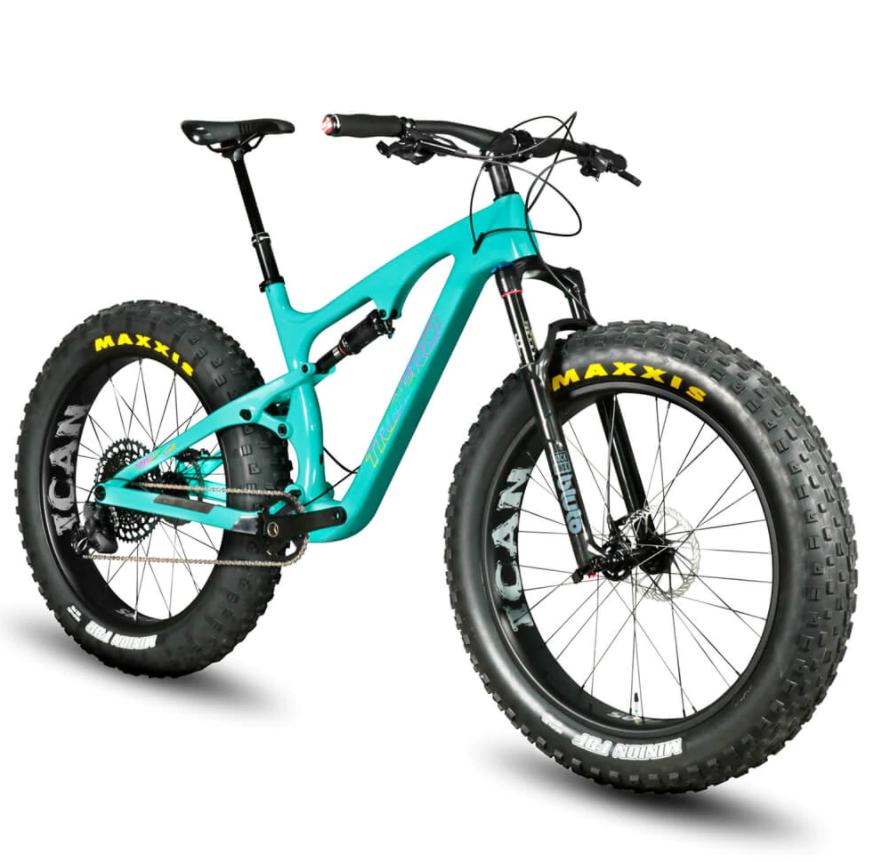 monstruosas Fat Bikes doble suspensión para hacer enduro