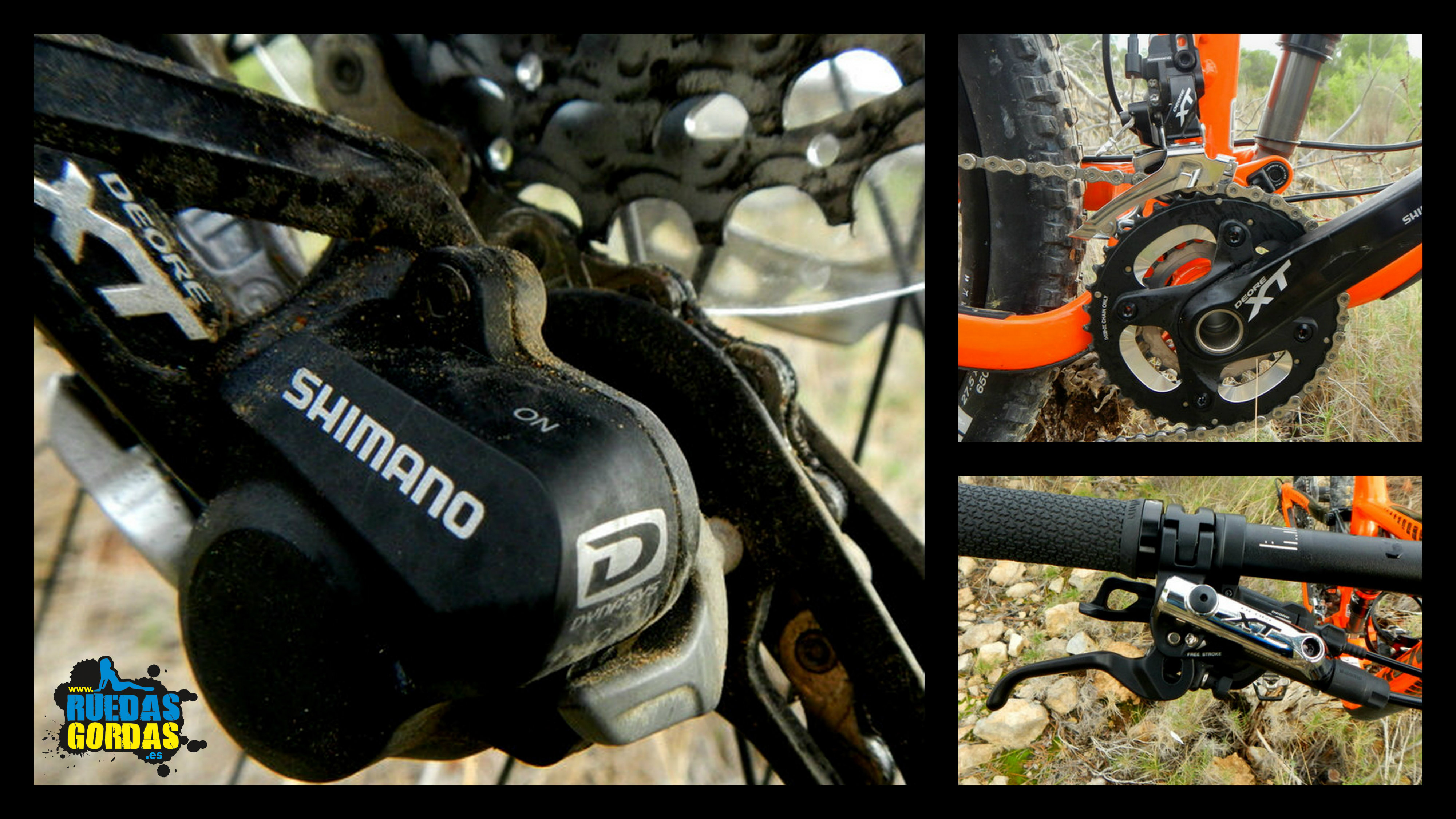 La Remedy 9 viene equipada con el grupo XT completo
