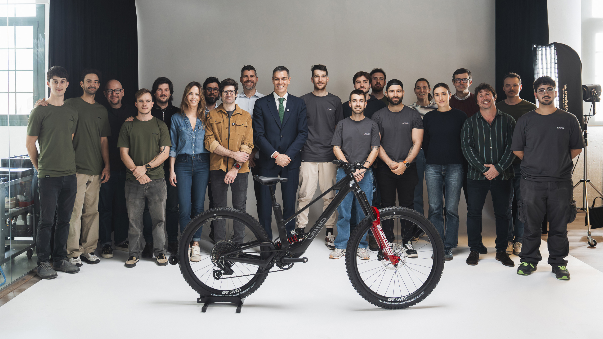 El presidente de España Pedro Sánchez visita la sede UNNO