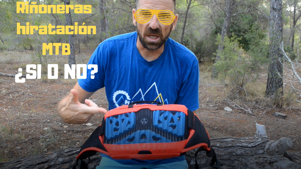 riñonera hidratación MTB Evoc Race y opinión.