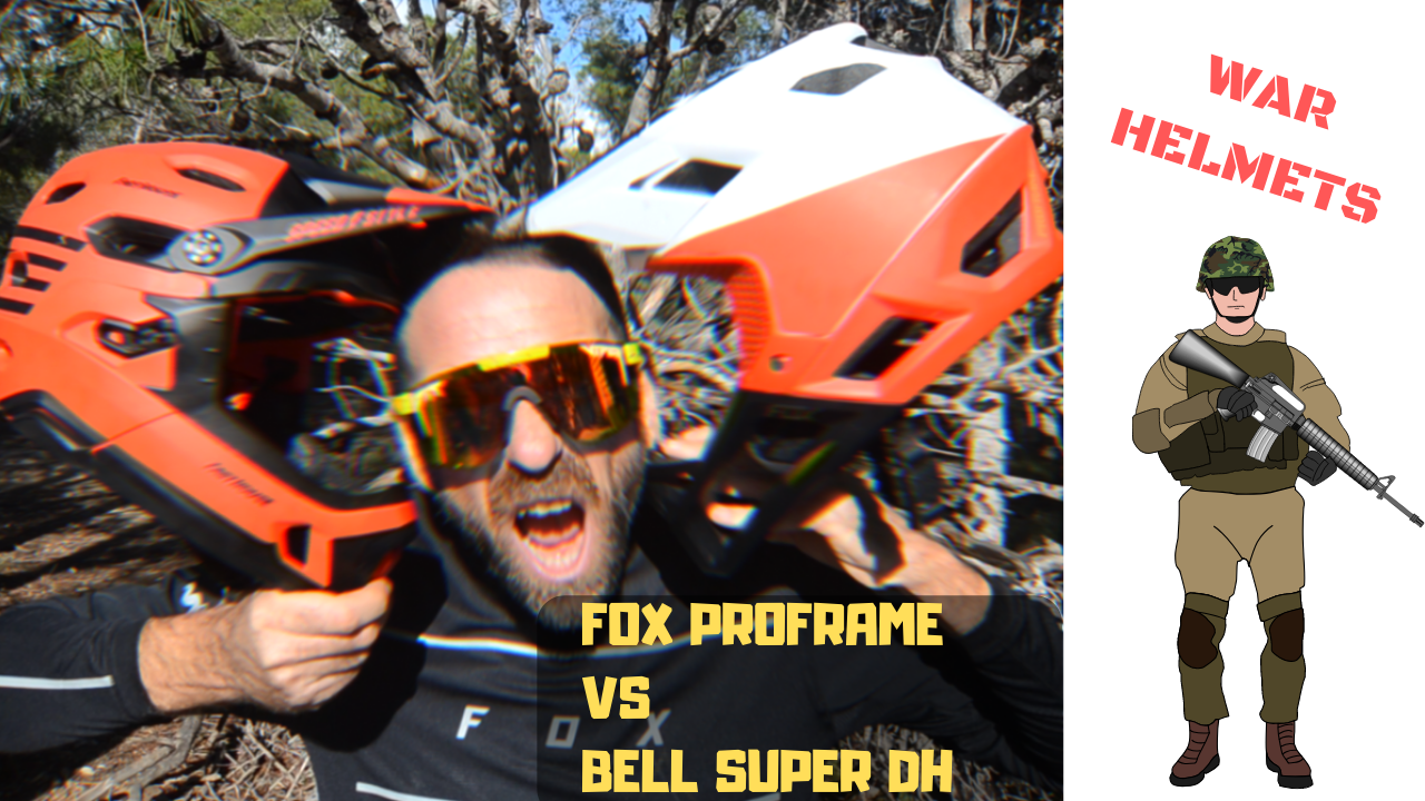 bell super dh vs fox proframe