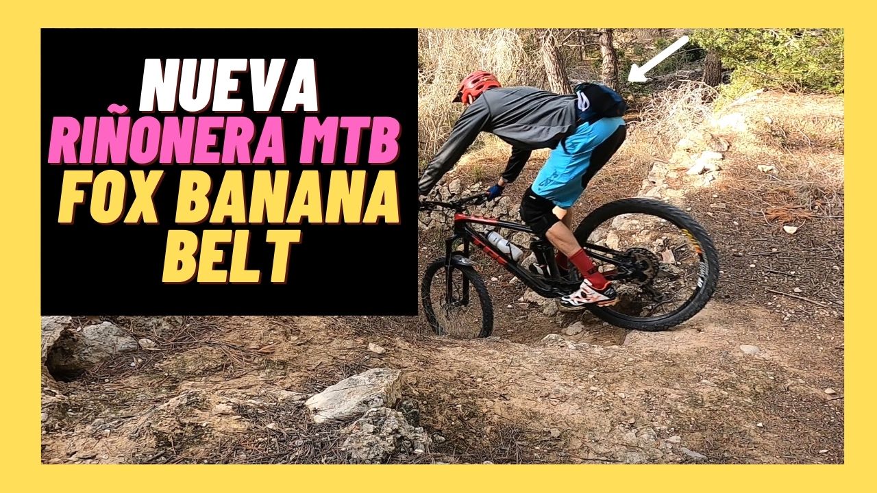 Riñonera de hidratación MTB Banana Belt Hip Pack