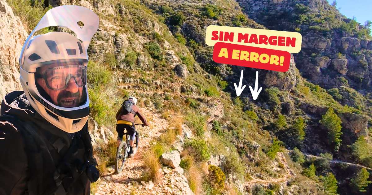 Senda dels Amoladors: técnica, no ciclable y vértigo sobre el Mediterráneo