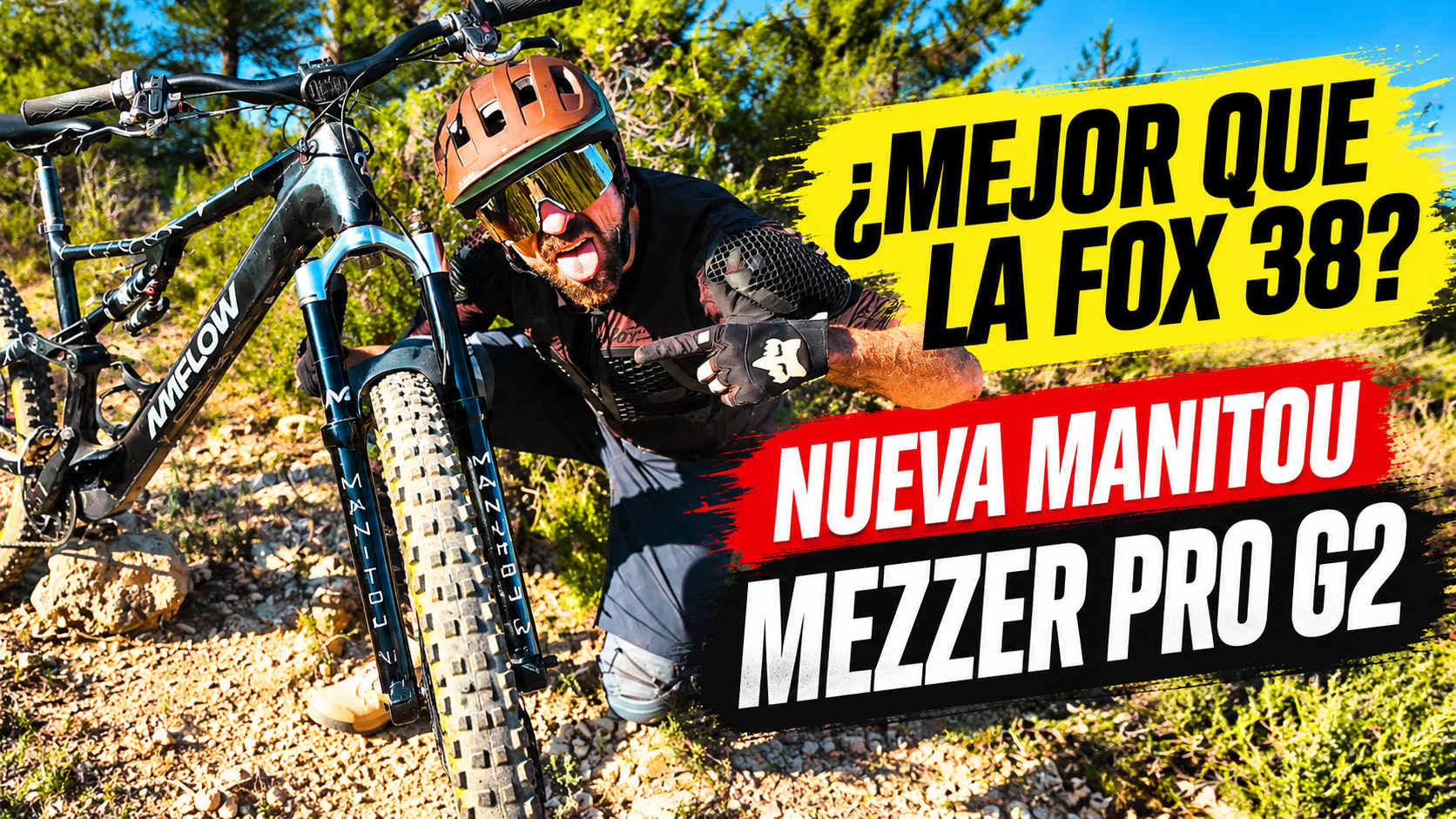 Nueva horquilla de enduro Manitou Mezzer Pro Gen2. ¿Es tan buena como dicen?